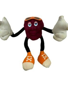 Applause‎ 1988 VINTAGE CALIFORNIA RAISINS Bendable Raisin 5"